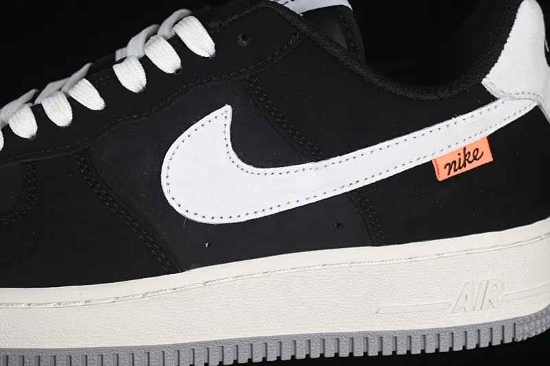 All categories Nk Air Force 1 Air Force series Nk Air Force 1 Low Air Force low-top Nike Air Force 1'07 Low Jet black and gray Air Force 1 low-top casual sneakers FQ3544-001